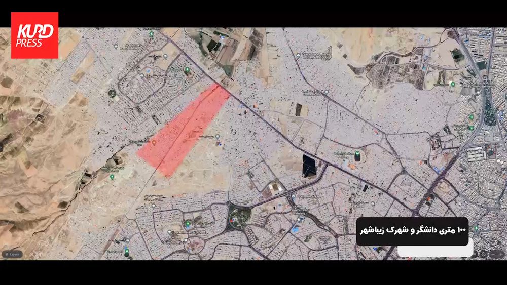 شهرک 100متری دانشگر و شهرک زیبا شهر ارومیه نتیجه ساختار اشتباه شهرسازی است