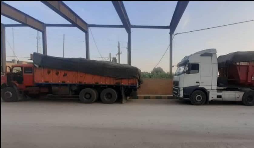 کشف دو محموله قاچاق جگر مرغ و سبوس برنج در گمرک خسروی
