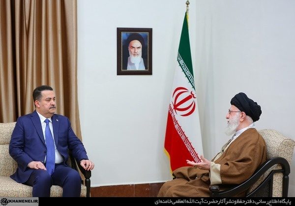 ڕێبەری باڵای شۆڕش: عێراق دەتوانێت ڕۆڵی تایبەتی هەبێت بۆ ڕاگرتنی ئەو قەتلوعامەی لە غەززەدا دەکرێت