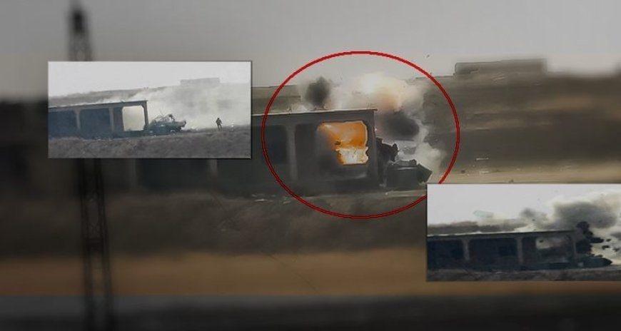 Iraq Islamic Resistance launches drone attack on a coalition base in Shaddadi