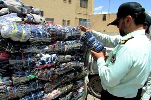 انبار البسه قاچاق میلیاردی در ارومیه کشف شد