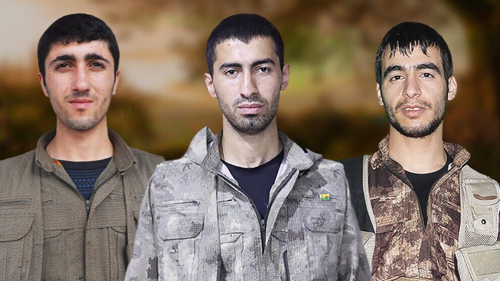 HPG هویت سه تن از اعضای جان باخته خود را اعلام کرد
