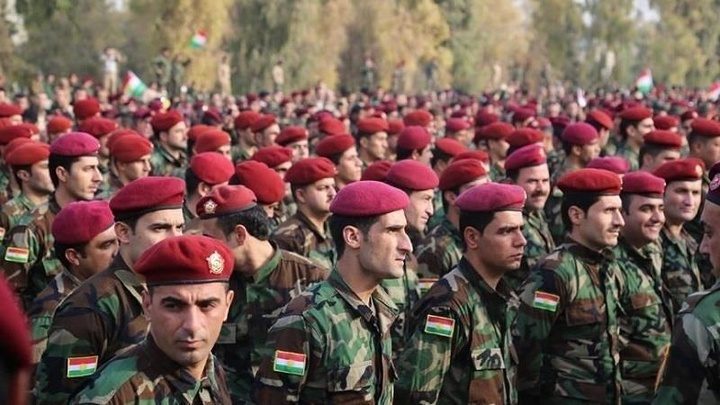 بەریتانیا ڕاهێنانی بە ۲۱۰۰۰ پێشمەرگەی هەرێمی کوردستان کردووە