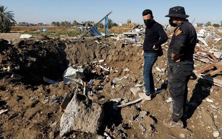 انتقال سرباز مجروح شده آمریکایی در فرودگاه اربیل به آلمان برای مداوا