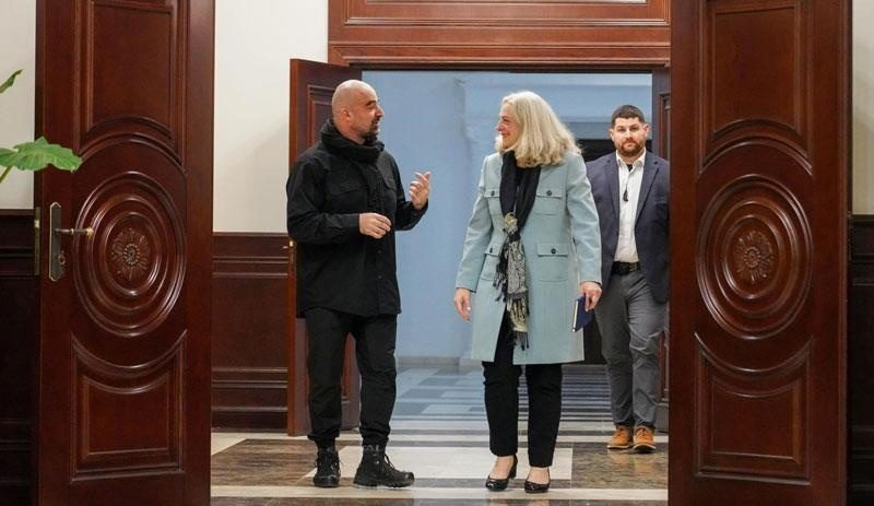 دیدار رئیس اتحادیه میهنی کردستان با سفیر آمریکا در عراق