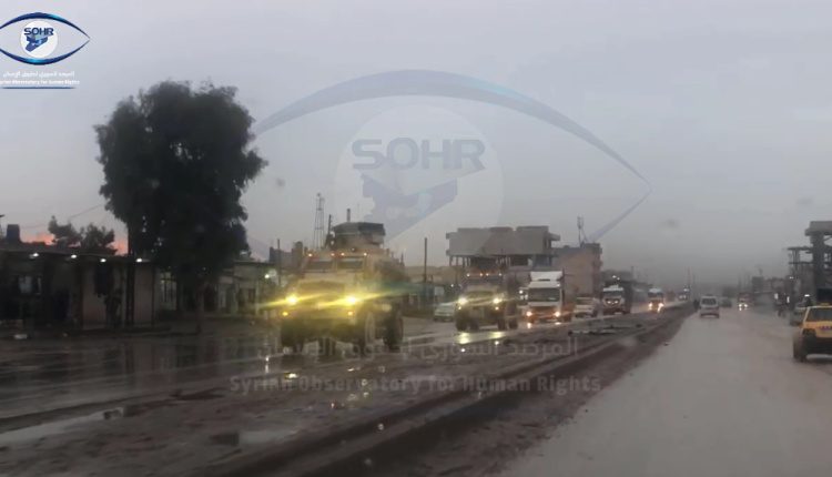 ارسال ۷۰ کامیون تجهیزات نظامی و لجستیکی از سوی ائتلاف به کردستان سوریه