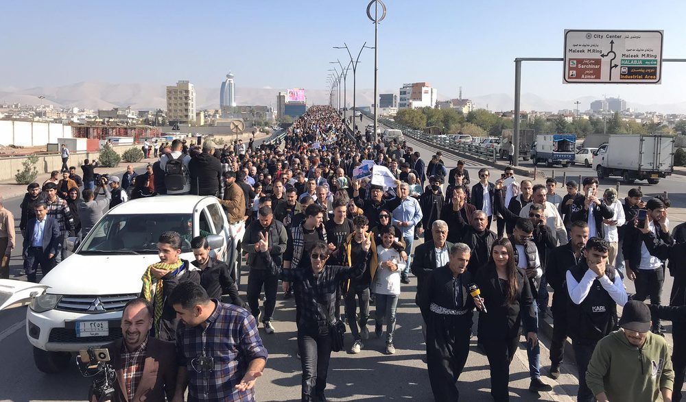 مامۆستایانی ناڕازی هەرێمی کوردستان نامەیەک ئاڕاستەی نوێنەرایەتی نەتەوەیەکگرتووەکان لە عێراق دەکەن