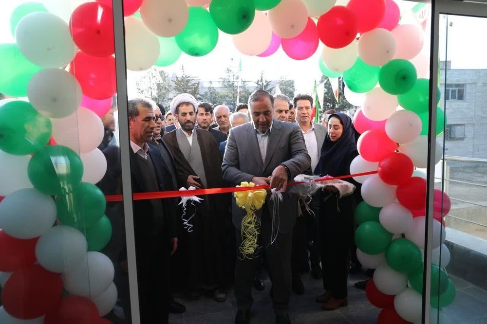 افتتاح درمانگاه خیریه مادر در شهر ایوان