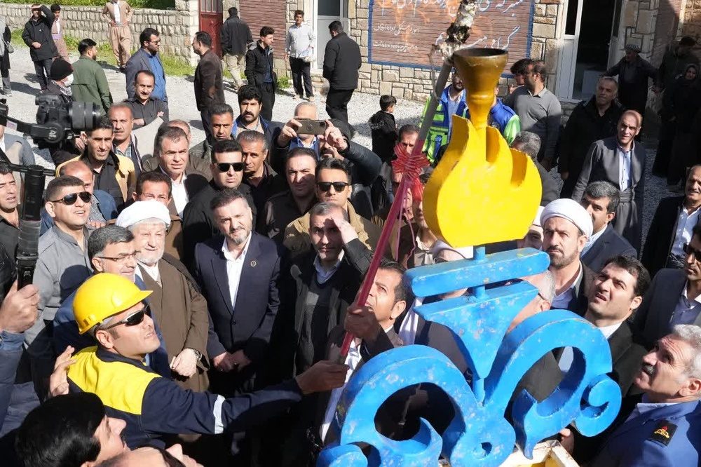 روستای گردشگری هجیج، گازدار شد