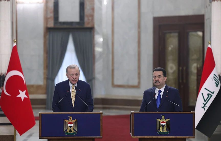 Turkey, Iraq, UAE, Qatar ink $20B transportation deal during Erdogan visit