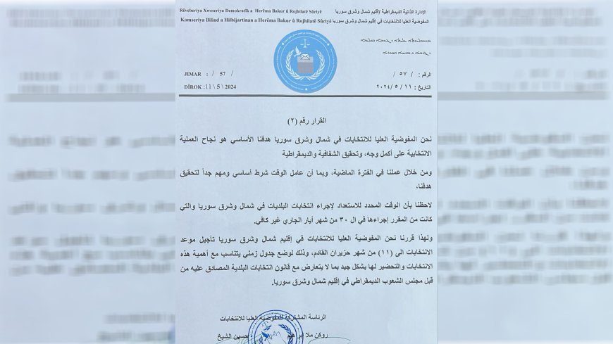 انتخابات شهرداری‌های کردستان سوریه به تعویق افتاد