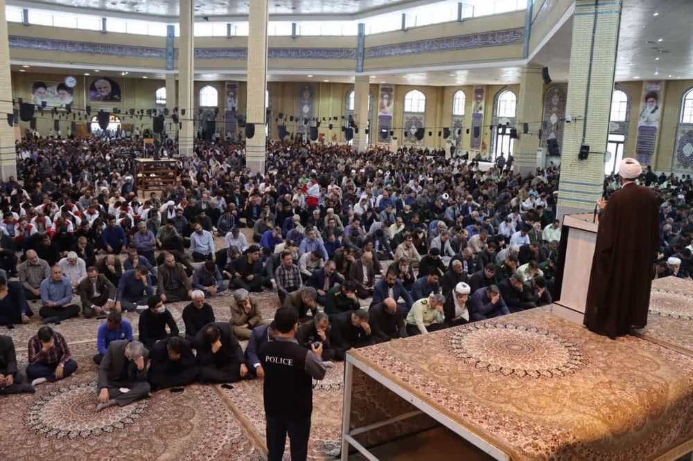 گزارش تصویری برگزاری مراسم سوگواری آیت الله رئیسی در ایلام