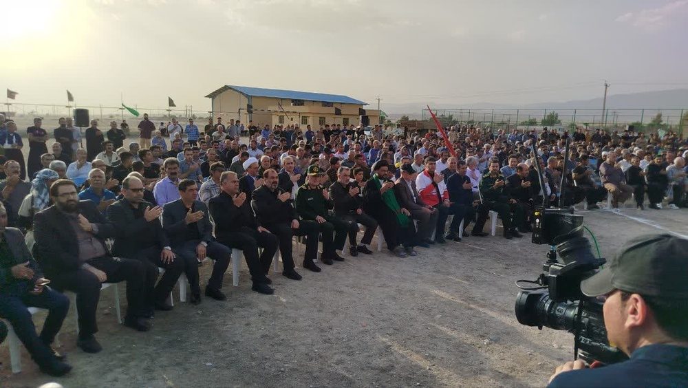 گزارش تصویری آیین سنتی چمر شهید رئیسی توسط ایل شوهان