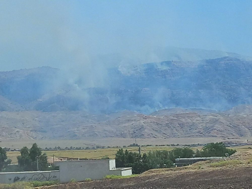 حریق کبیرکوه آبدانان مهار شد