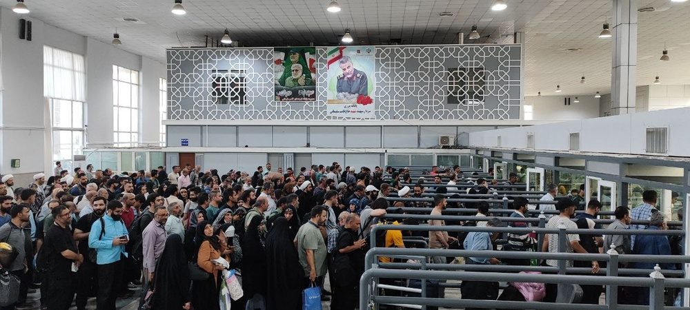 تردد بیش از یک میلیون زائر از مرز مهران