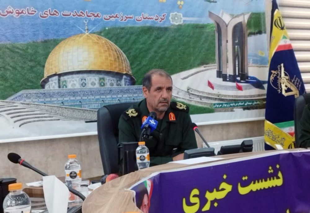سردار «جمشید رضایی» فرمانده  سپاه کردستان شد