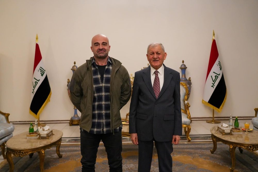 دیدار بافل طالبانی با رئیس جمهور عراق