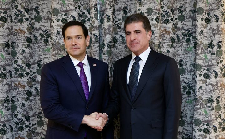 بارزانی و روبیۆ په‌یوه‌ندییەکانی ئه‌مریكا له‌گه‌ڵ عێراق و هەرێمی کوردستانە تاوتوێ دەکەن