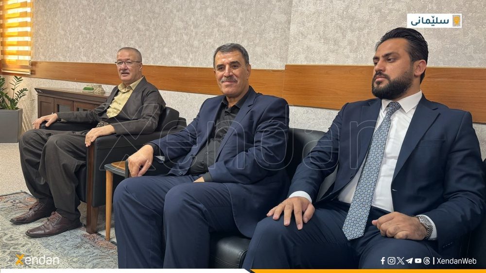 هیئتی از دم‌پارتی و DBP در سلیمانیه؛ دیدار با جنبش تغییر (جناح کردسات)