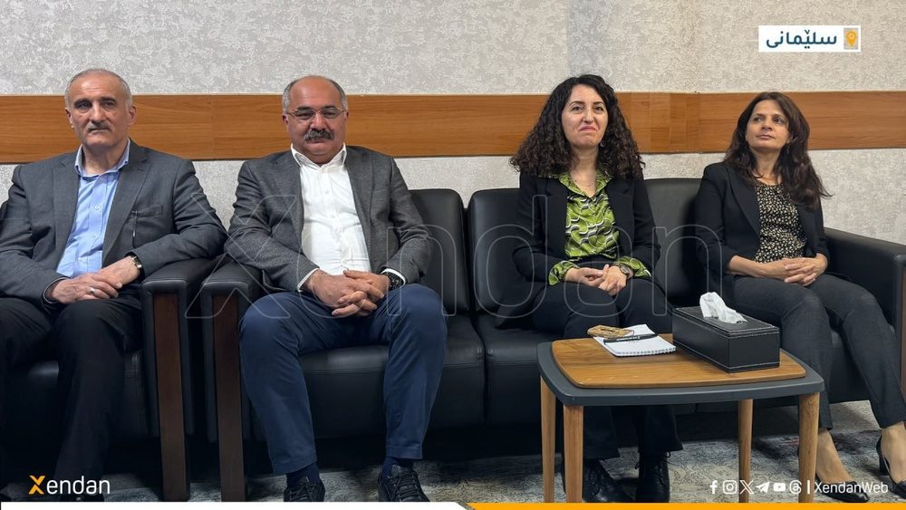 هیئتی از دم‌پارتی و DBP در سلیمانیه؛ دیدار با جنبش تغییر (جناح کردسات)