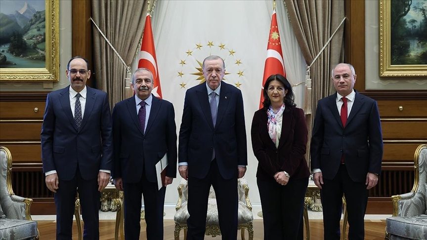 بیانیه دم پارتی پس از دیدار با اردوغان: امروز امیدوارتر از دیروزیم