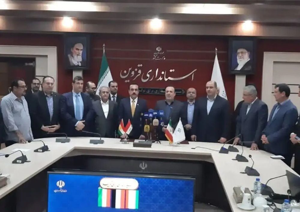 استانداری‌های قزوین و اربیل کردستان عراق تفاهمنامه امضا کردند