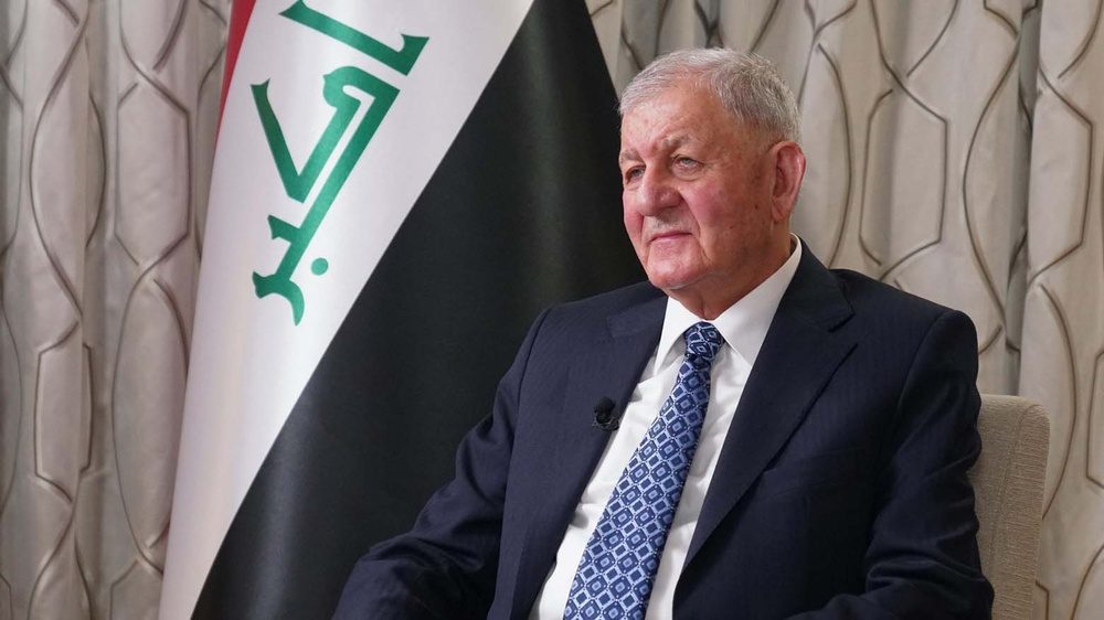 رئیس‌جمهور عراق انتخاب آیت الله  مجتبی خامنه‌ای را تبریک گفت