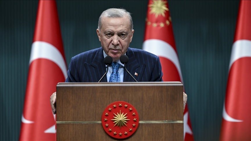 اردوغان: مسأله باید در میز مذاکره حل شود