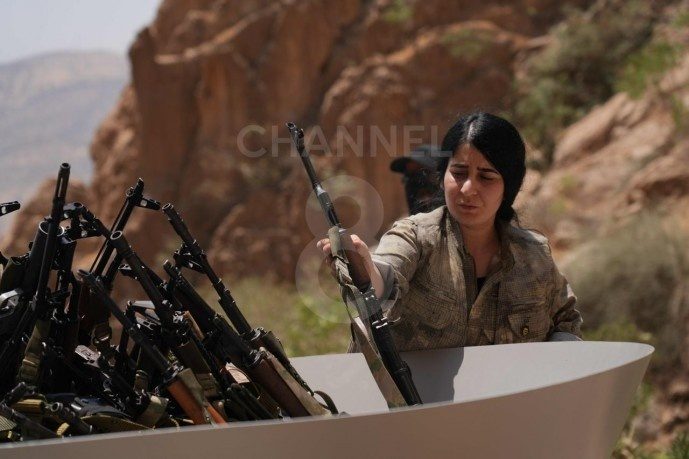 No legal steps will be taken without the complete disarmament of the PKK