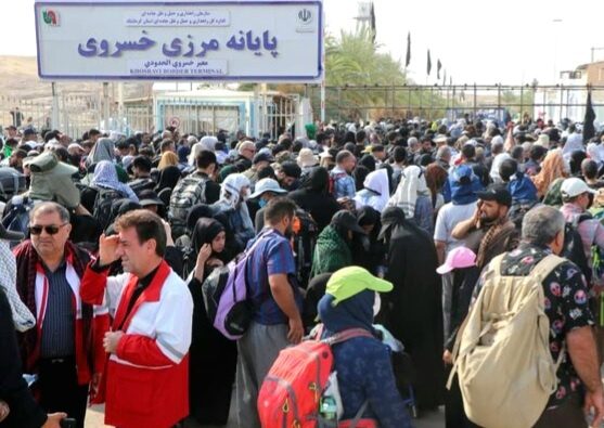 افزایش ۳۰ درصدی تردد زائران از مرزهای کرمانشاه
