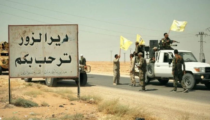 جان باختن مدیر یک مدرسه در حومه دیرالزور در حمله عناصر داعش