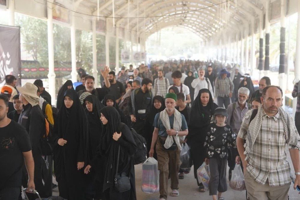تردد یک میلیون زائر از مرز خسروی در اربعین امسال