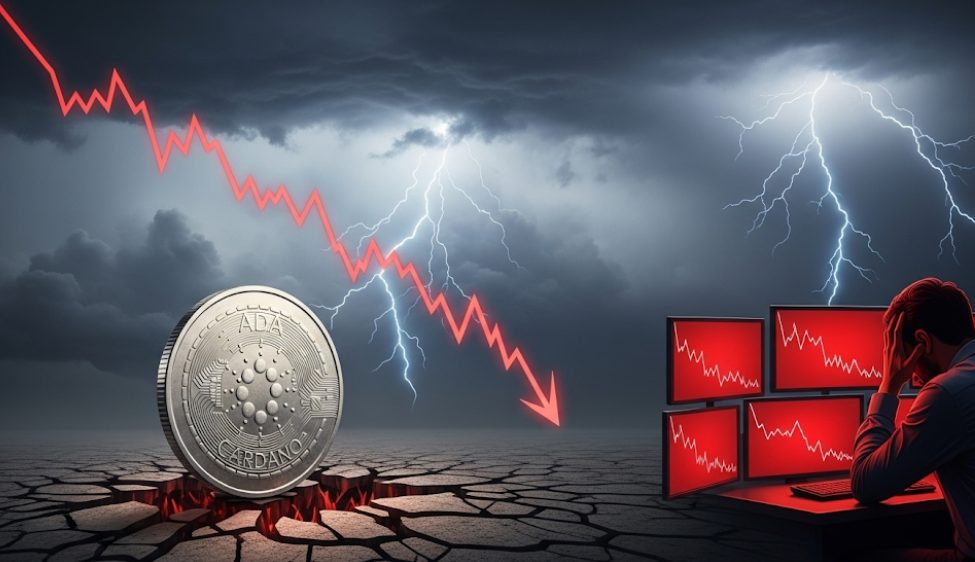 تصویری از ارز دیجیتال به همراه نمادهایی از ریسک و چالش های سرمایه گذاری در آن