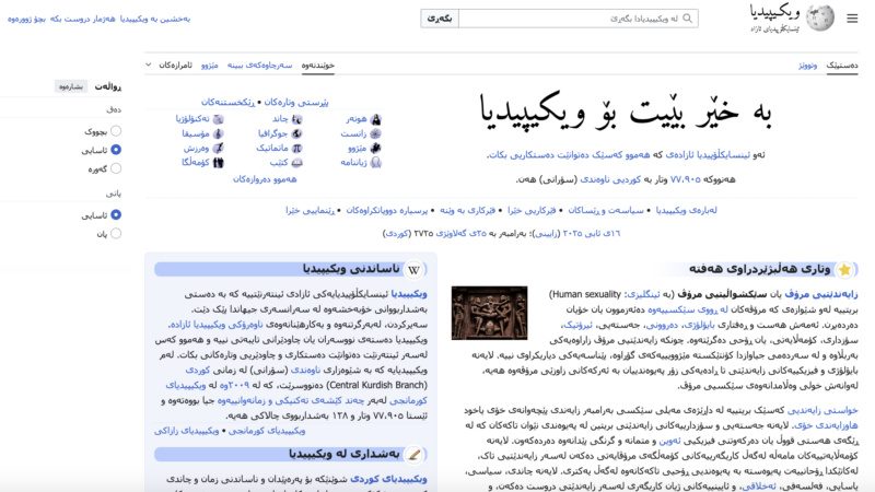 موقعیت زبان کردی در دنیای دیجیتال