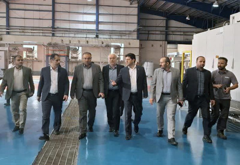 بازدید معاون وزارت صمت با هدف حمایت از تولید داخل و توسعه صنایع کردستان