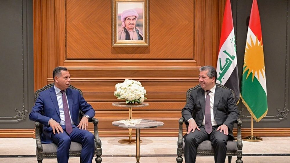 تاکید مسرور بارزانی و رئیس سازمان اطلاعات عراق بر هماهنگی اربیل و بغداد