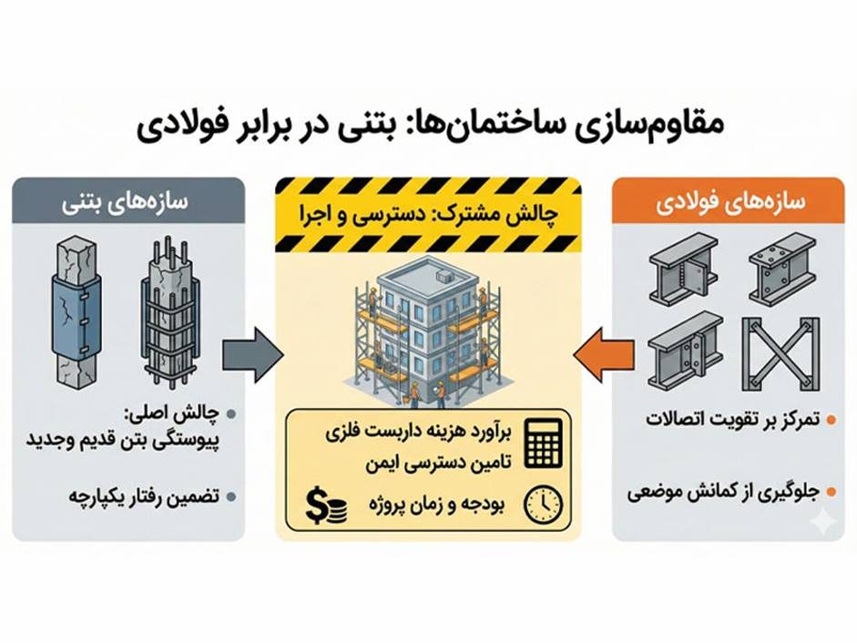 انواع روش های مقاوم سازی ساختمان؛ معرفی کامل و تخصصی