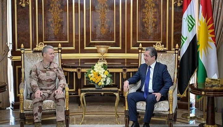 مەسروور بارزانى و فرانسوا تريكۆ هه‌ڕه‌شه‌كانى داعشیان تاووتوێ کرد