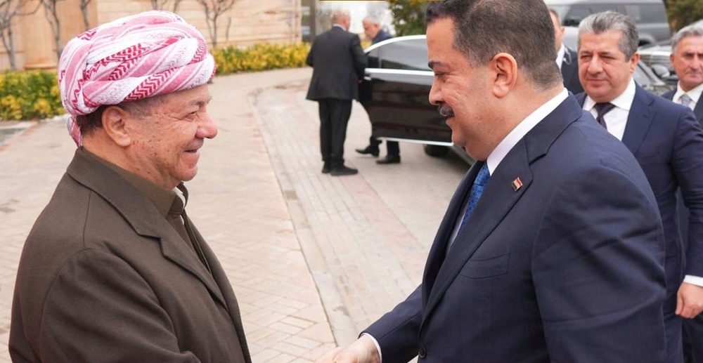 The meeting of Sudani and Barzani; Discussion about the formation of the government and the presidency of Iraq