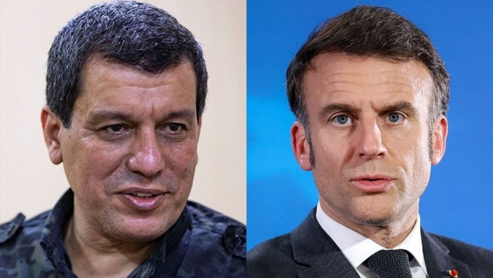 Mazloum Abdi and Elham Ahmad met with Emmanuel Macron in Munich
