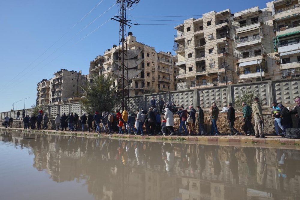 بازگشت آوارگان محله های کردنشین حلب