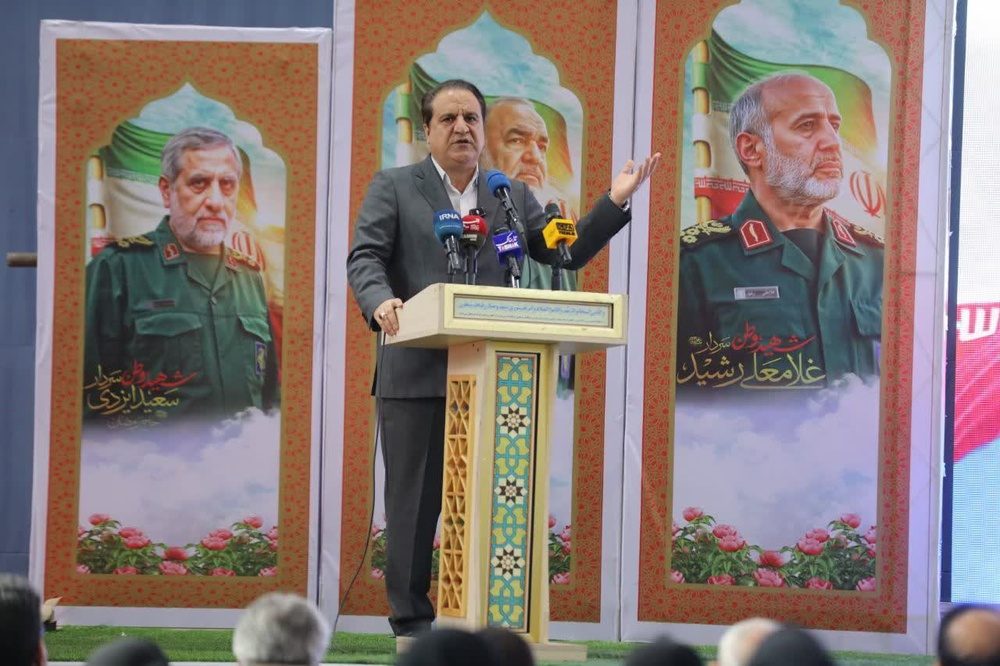 یادواره شهدای بمباران زمین فوتبال چوار برگزار شد