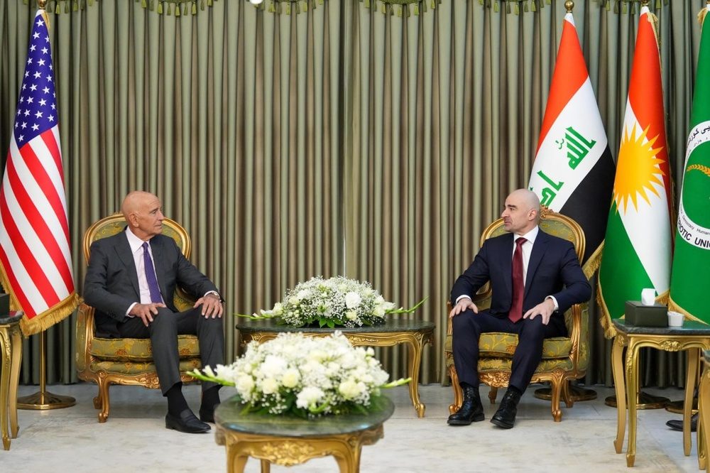 Talabani and the tom barak emphasized on speeding up the formation of the government and the unity of the Kurds