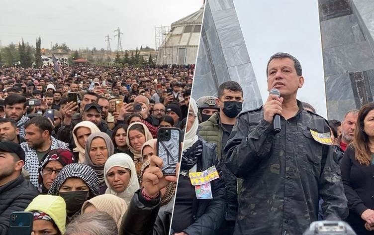 مظلوم عبدی در کوبانی اعلام کرد: ۳۰۰ اسیر عضو SDF آزاد خواهند شد