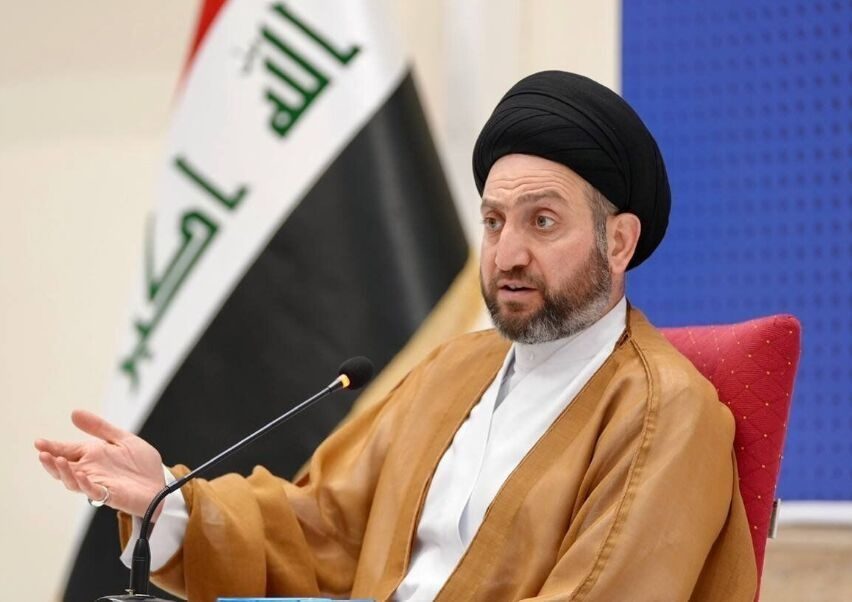 عمار حکیم از گامهای زیدی در مشارکت با آمریکا حمایت کرد