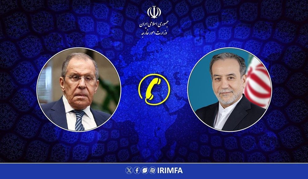 Telephone conversation between Abbas Iraqchi and Sergey Laorof about region condition