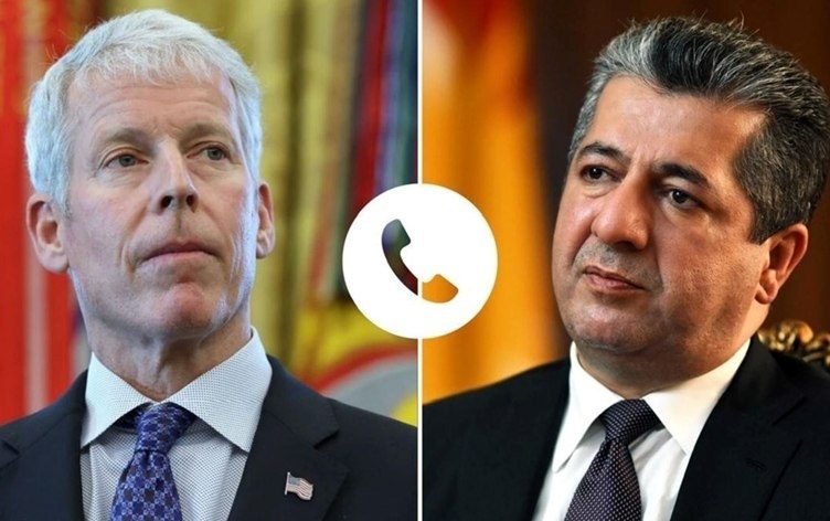 Barzani and the US of Energy talk about the energy case of the Kurdistan Region