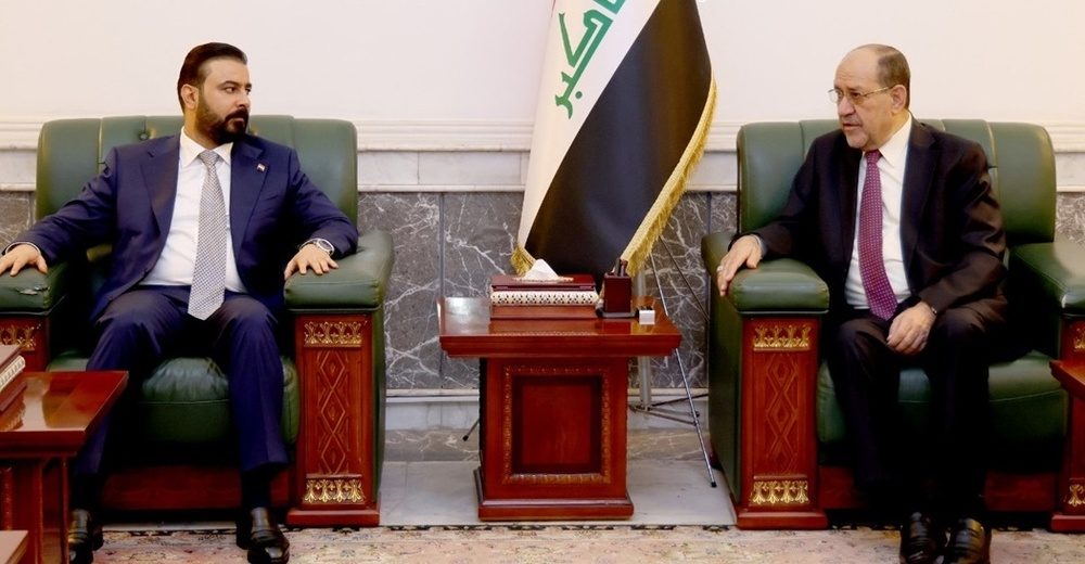 نوری مالکی به الزیدی: خواهان تشکیل دولتی هستیم که حاکمیت عراق را حفظ کند