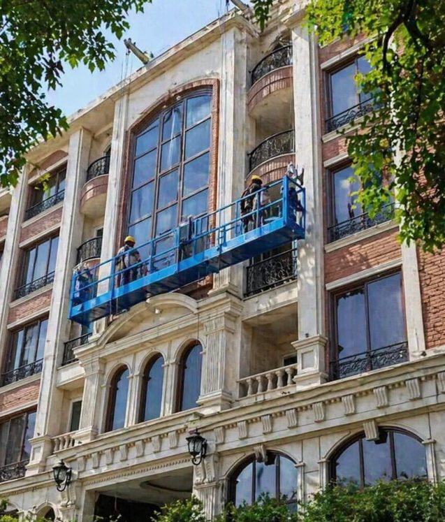 اجاره و خرید بالابر نما کلایمر؛ راهکاری برای پروژهها