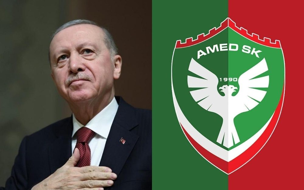 Erdogan's congratulatory message on the occasion of Amedspor's promotion to the Super League
